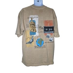 Nas Illmatic Graphic Tee 1X Streetwear Hip Hop Rap Oversized Shirt